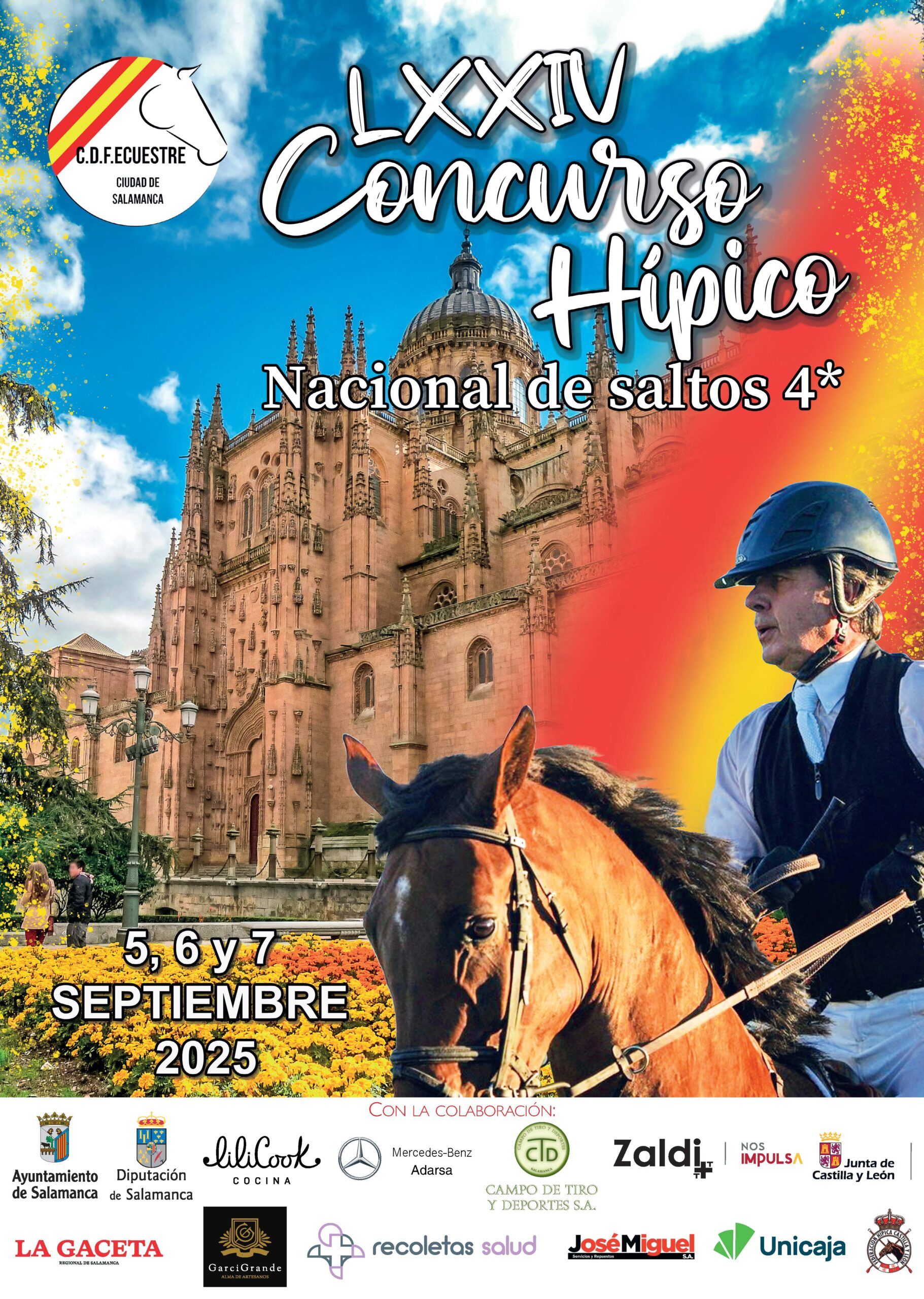 Cartel Programa Concurso de Hípica 2024